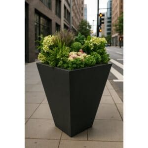 Cosmopolitan Tall Self Watering Planter - Image 2