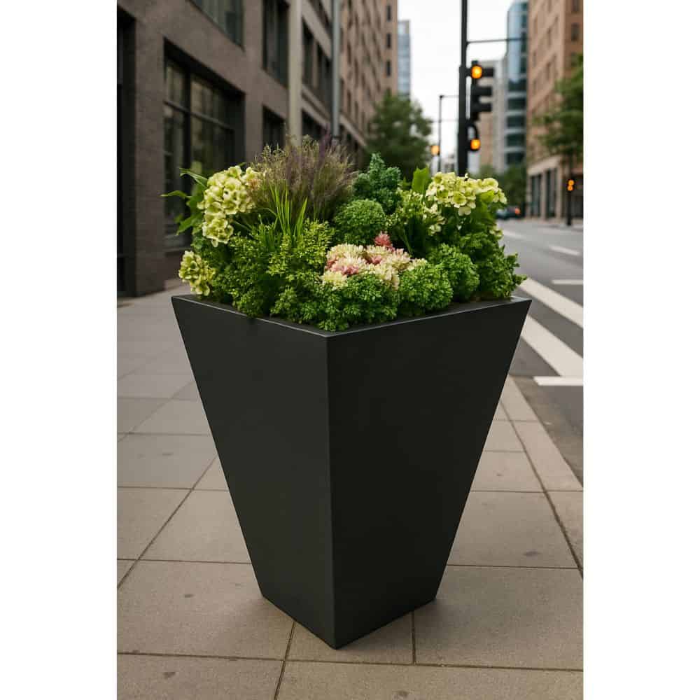Cosmopolitan Tall Self Watering Planter - Image 2