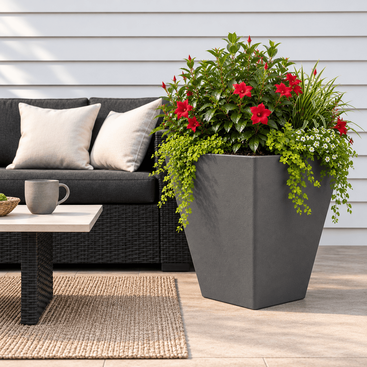 Metropolitan Tapered Self Watering Planter - Image 4