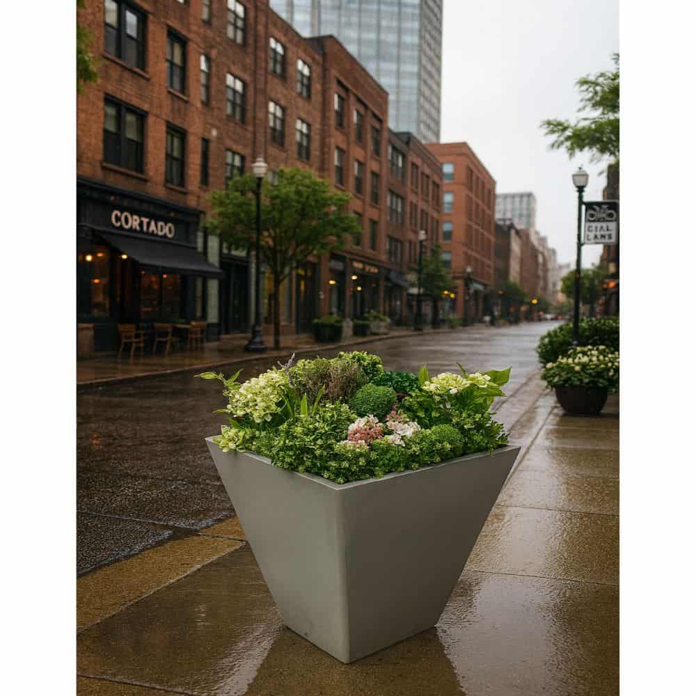 Metropolitan Tapered Self Watering Planter - Image 7