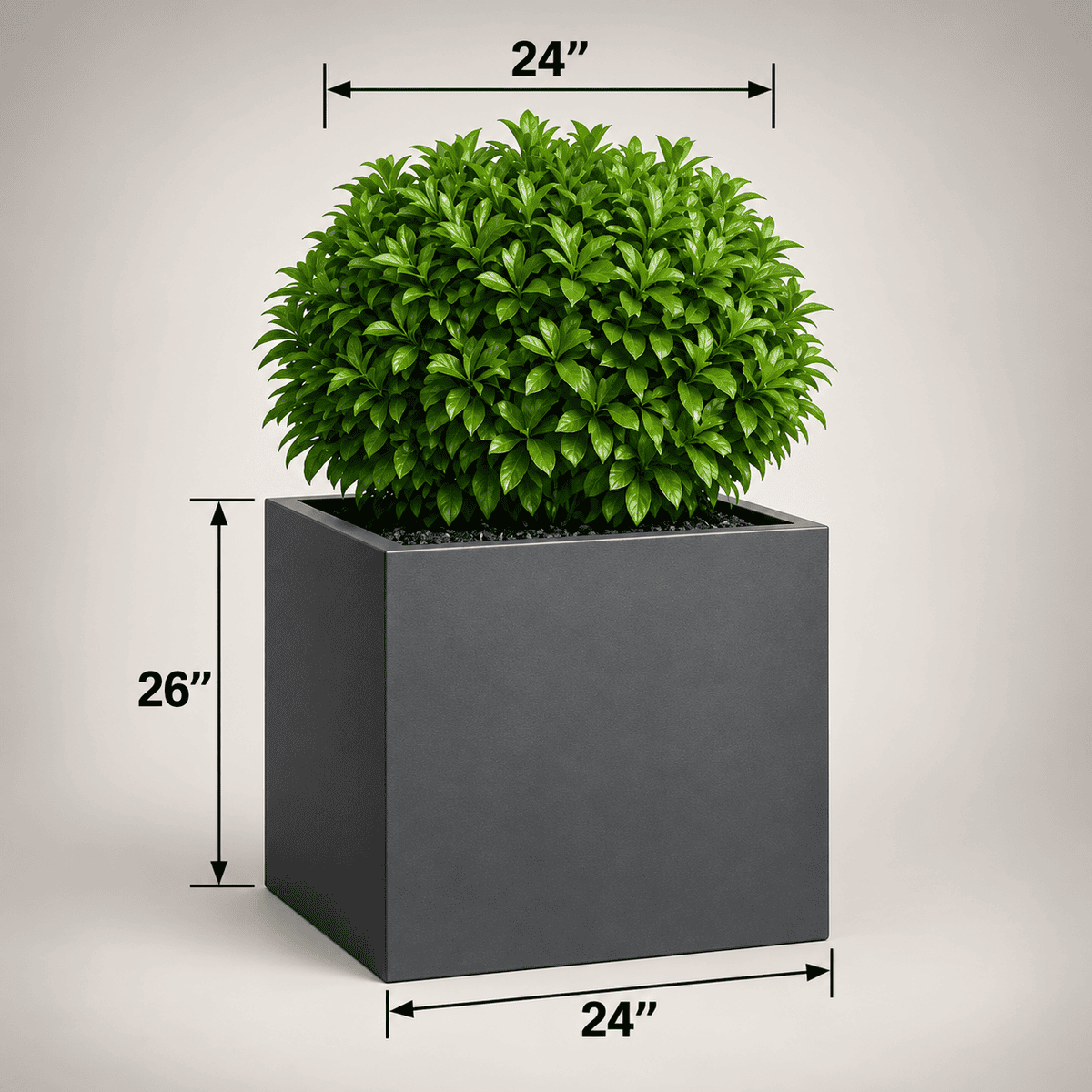 Wellington Cube Self Watering Planter - Image 9