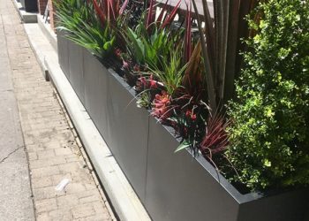 commercial planters urbanscape
