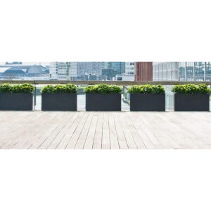 Hampton Long Rectangular Self Watering Planter - Image 2