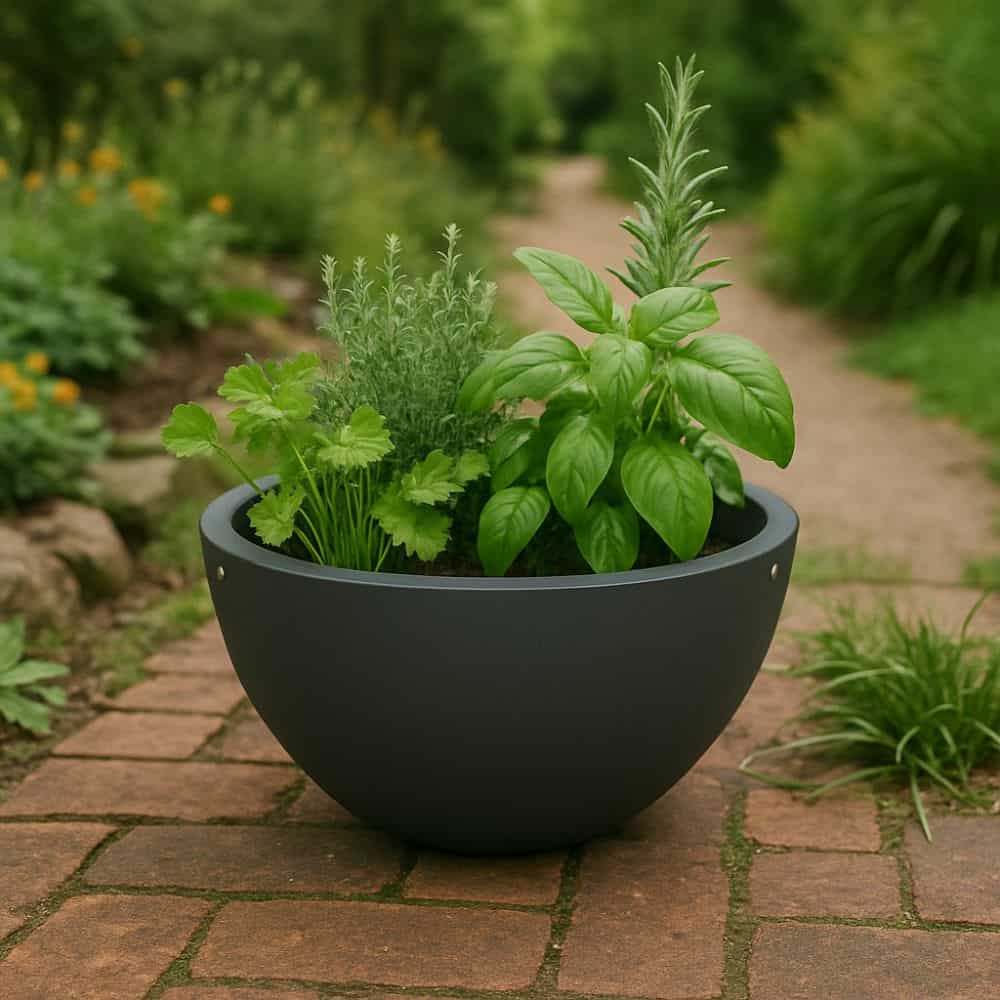 Oxford Self Watering Bowl Planter - Image 8