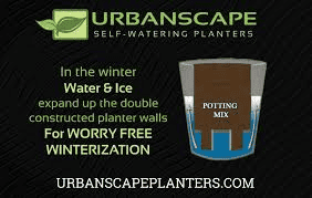 Self-watering planters