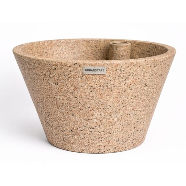 Hana Small Round Self Watering Planter