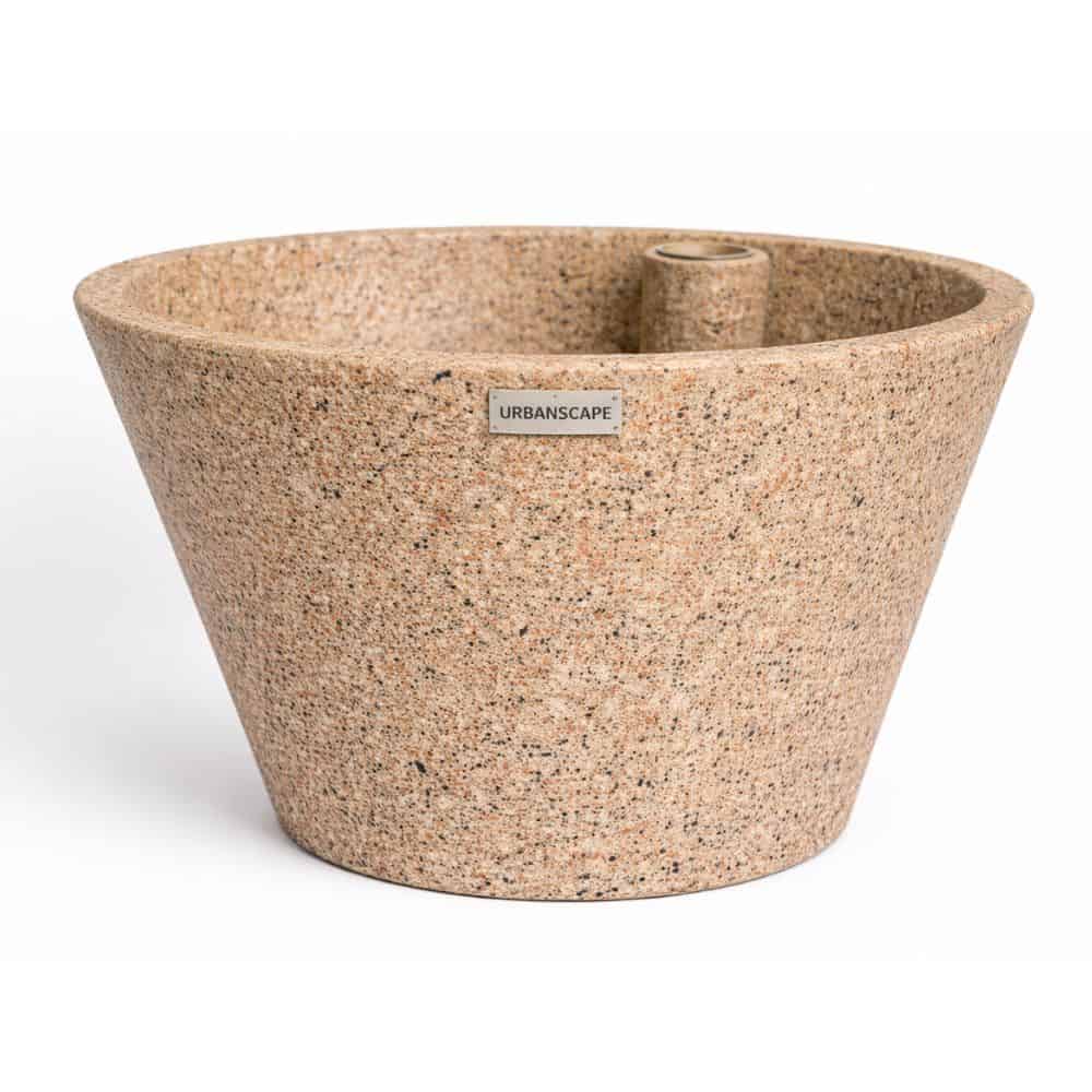 Hana Small Round Self Watering Planter - Image 12